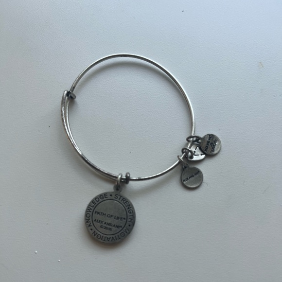 Alex and Ani Crest Design Bracelet - Picture 2 of 3